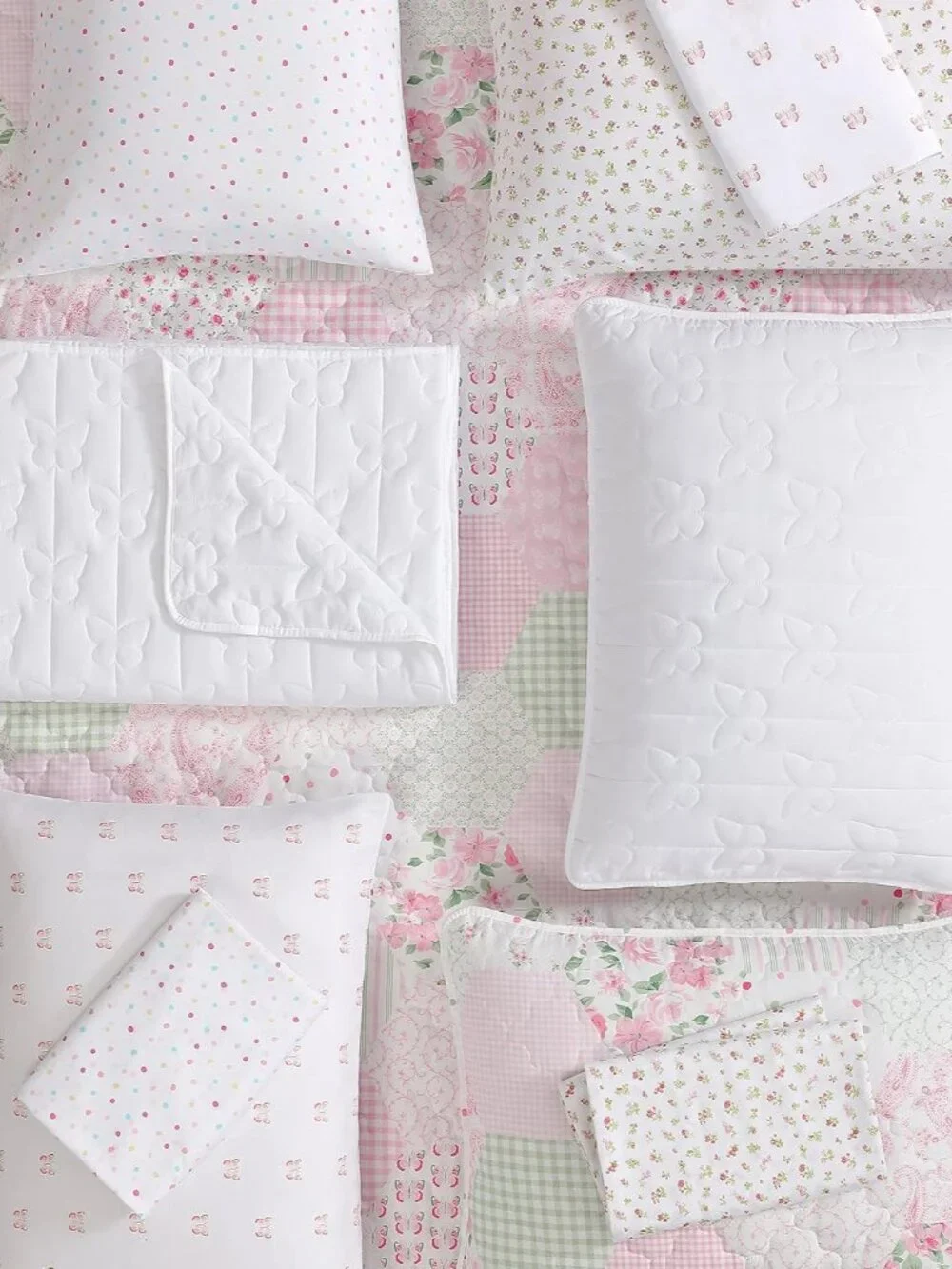 Kids - Full Quilt Set, Reversible Brushed Microfiber Bedding with Matching Pillo